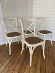 4st Stolar Bretagne rustik stil/vintage