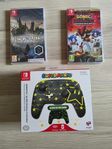 PDP Rematch Glow wireless + 2 nya spel nintendo switch