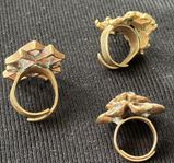 Vintage designade ringar, 70-tal