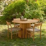 Soleil Teak matbord 130 cm