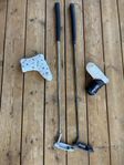 Ping putters.
