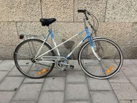 3 växlad Blå Retro Damcykel