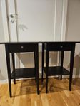2 st sängbord Hemnes