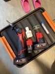 Milwaukee m12 lödkolv + 3 batterier