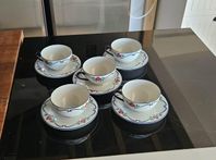 Sundborn kaffekopp med fat