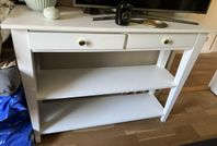Vit robust konsolbord/Sidobord/avlastningsbord sideboard