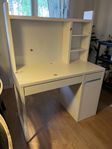 IKEA Micke skrivbord med överdel