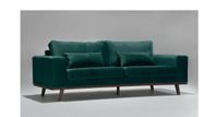 STOCKHOLM 3-sits soffa Velvet Edition Grön