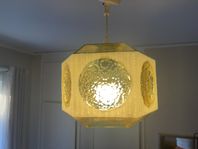 Taklampa. Funkis/Retro. 1960/70 talet, glas