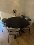 matbord + 4 st stolar