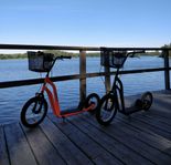 Sparkcykel med tillbehör, köp 2 för 500