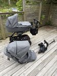 Britax Go Big 2 - mycket tillbehör och i fint skick