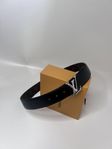 Louis Vuitton Reversible Monogram/Black Skärp Silver