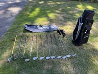 golfset för vänster spelare