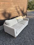 Bäddsoffa beige