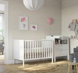 IKEA Sundvik Spjälsäng + Vinter & Bloom Spjälskydd
