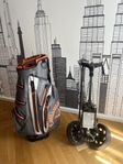 Callaway bag med golf vagn
