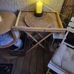 Bambubord ihopfällbart (endast bord)
