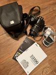 Nikon D3100 med tillbehör 