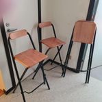Hopfällbara barstolar IKEA