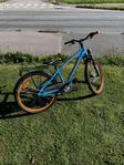 Barncykel, Crescent Hymer 24, Blå, Orange, Svart