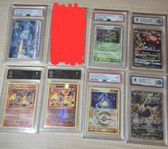 Pokemon Kort - Graderade kort, PSA Charizard, Lugia,Venusaur