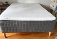 IKEA säng 120 cm + bäddmadrass + ben