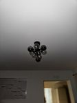 ELECTRA taklampa – svart, stilren design
