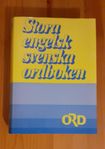 ORDBOK "STORA ENGELSKA SVENSKA"