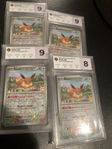 Pokémon kort Eevee Promo Graderade
