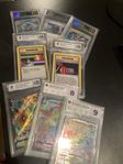 Graderade Pokémon Kort i Slabs