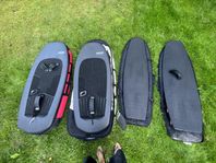 Ozone Rise 75l och 90l wingfoil brädor