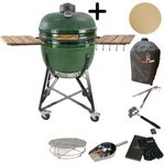 Kamado Sumo Maxi Grill Grön med Looft Lighter X och mkt mer
