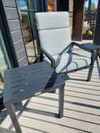 Brafab vilstol (2st) med brickbord