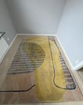 Vacker designmatta i ull 200x300cm
