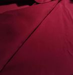 Julrött sammetstyg 300 x 145 cm