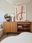 Ikea Stockholm skänk / sideboard i valnöt