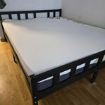 Ramsäng svart 160 cm bra skick