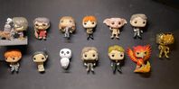 Funko POP! Samling – 13 st (HP + Spider-Man) – Som nya