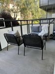 Utemöbler loungeset 4sits