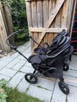 barnvagn tvillingvagn duo KRONAN
