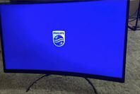 Philips välvd skärm 27”