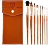 Maestro Series Kolinsky Sable Akvarellpenslar - 8 penslar