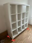 Nyare vit IKEA KALLAX hylla, 147 cm