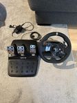 Logitech 920 Ratt+pedaler