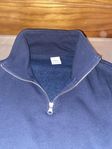 tröja, half zip Zara, mörk blå