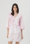 YAS Klänning yasAkera 2/4 Dress ljusrosa helt ny trend 
