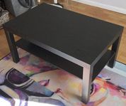 soffbord svart  90 x 55 cm