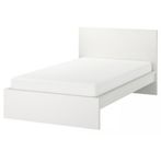 Sängram MALM ikea gott skick 120x200