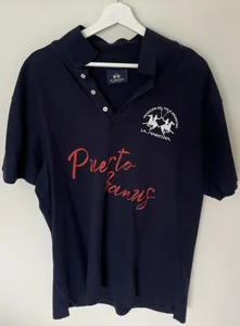 La Martina Puerto Banus Piké / strl L / Nypris ca 1300:-